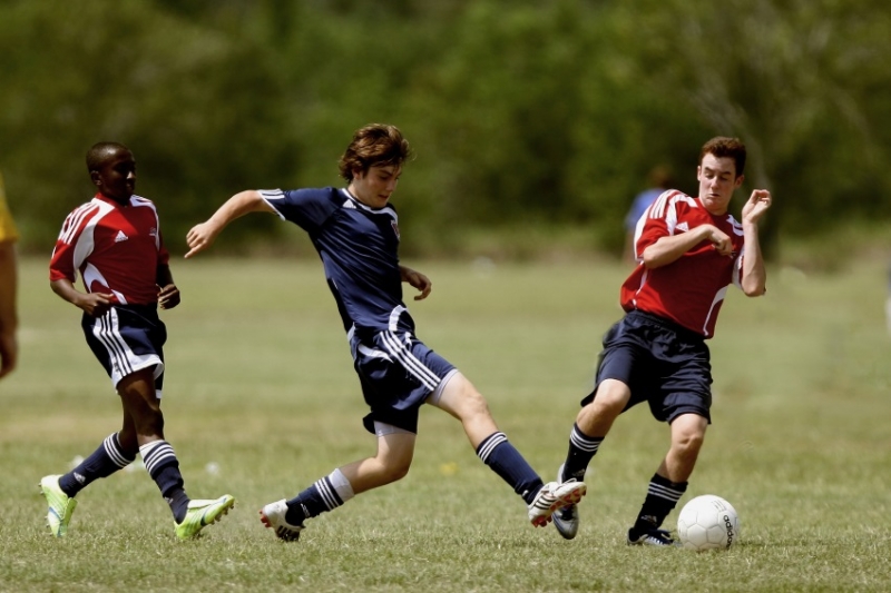 Example: We usually play football _______________ Saturday.